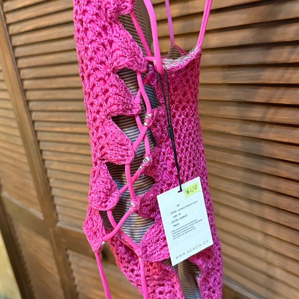 NWT Acacia crochet one piece swimsuit - Picture 2 of 7